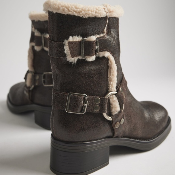 Steve Madden Brixton Fur Boots- NEW IN BOX size 8.5 - Picture 6 of 7